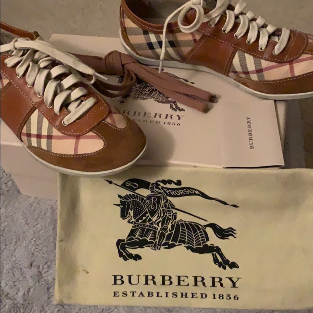 Burberry, Ellery Haymarket Low Top Sneakers